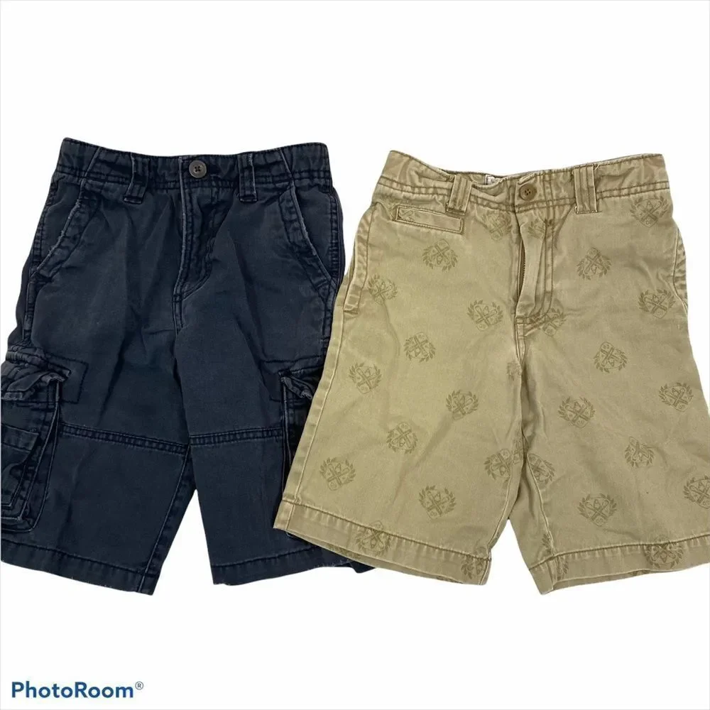 Lot of two‎ Pairs of Boys Cherokee Shorts Size 6